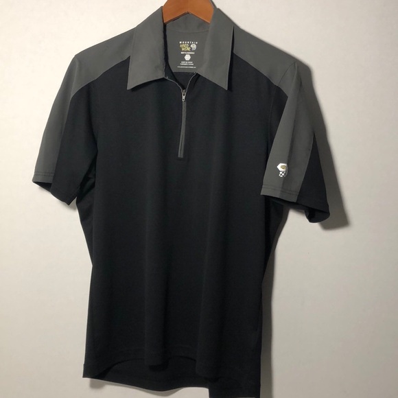 Mountain Hardwear 1/4 Zip Polo Stretch Medium - Picture 1 of 5